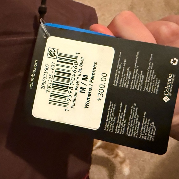 Columbia Titanium Women’s Waterproof Shell Jacket – Size M – NWT ($300 MSRP) - Picture 6 of 8